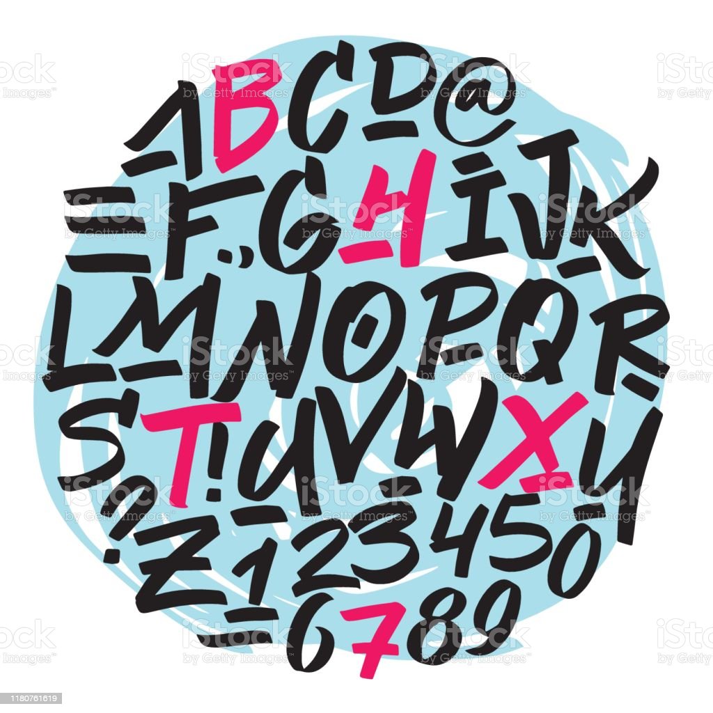 Detail Contoh Gambar Typhografi Alphabet Graffiti Nomer 13