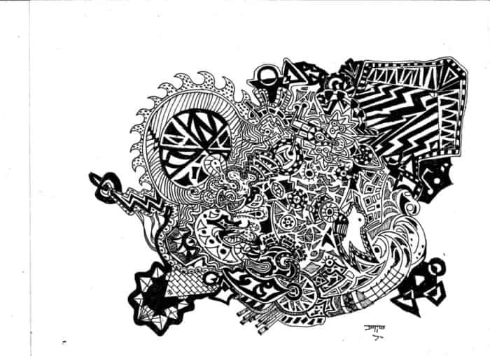 Detail Contoh Monster Graffiti Contoh Doodle Art Name Simple Nomer 41