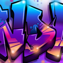 Detail Cool Graffiti Text Nomer 47