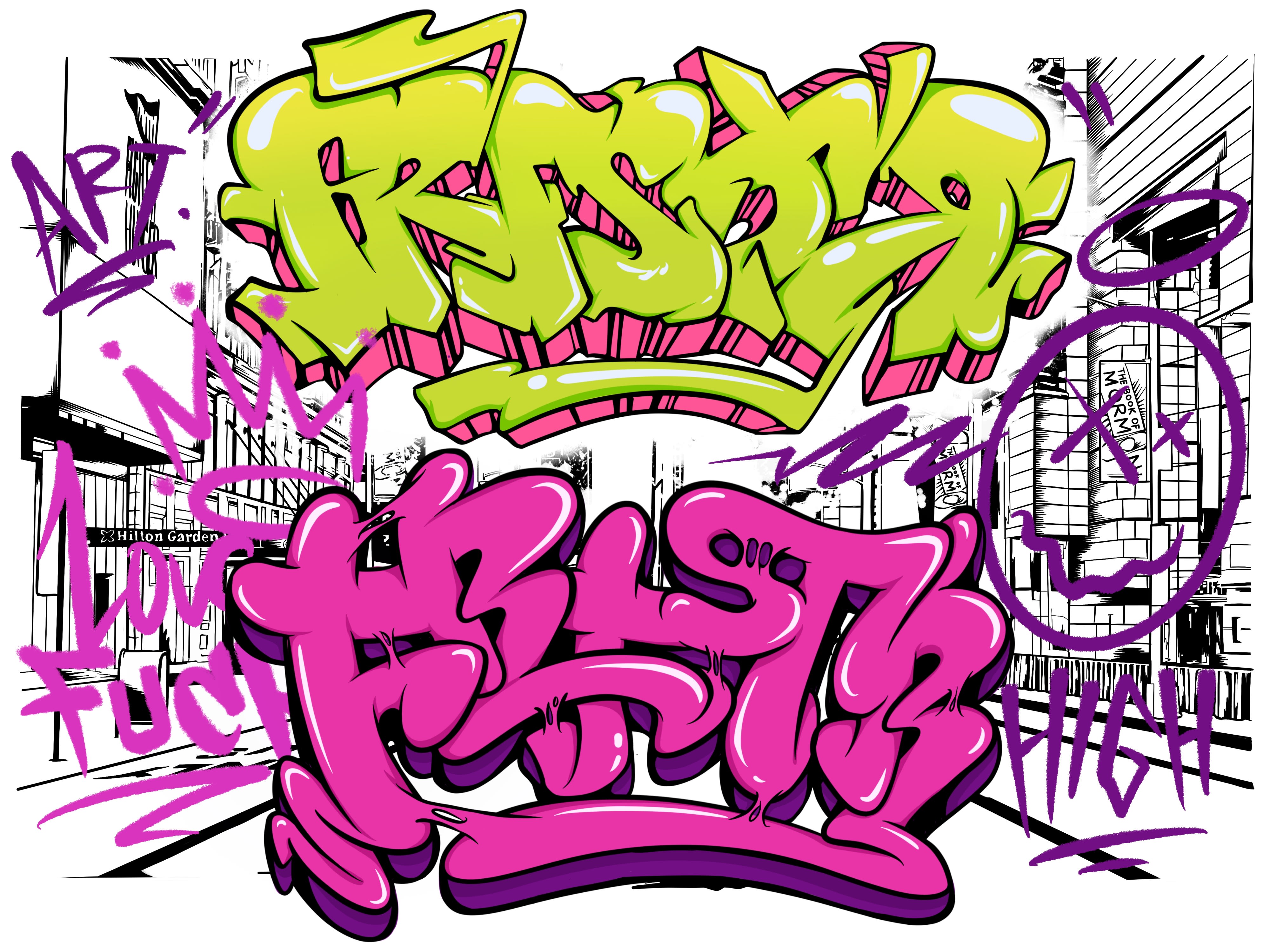 Detail Create Logo Graffiti Nomer 17