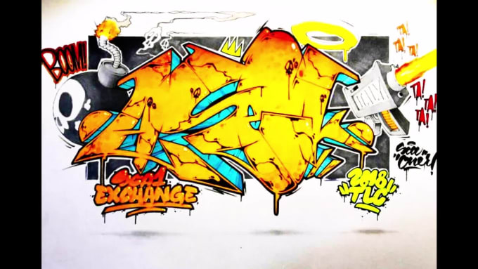 Detail Create Logo Graffiti Nomer 38
