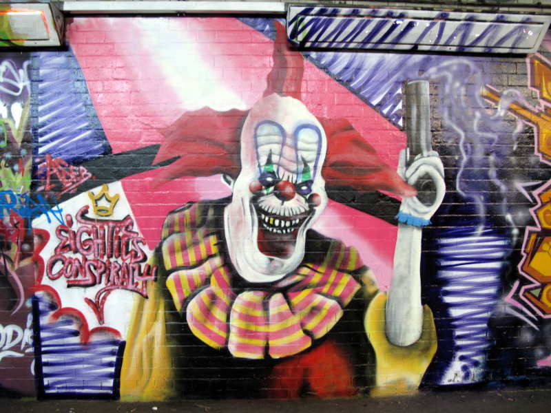 Detail Creepy 3d Graffiti Nomer 14