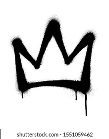 Detail Crown Graffiti Vector Nomer 10