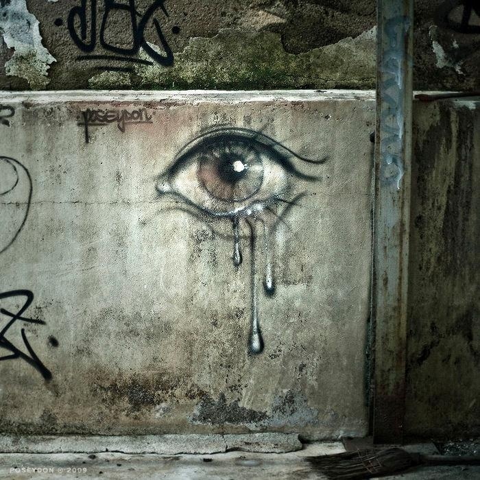 Detail Crying Eye Graffiti Nomer 14