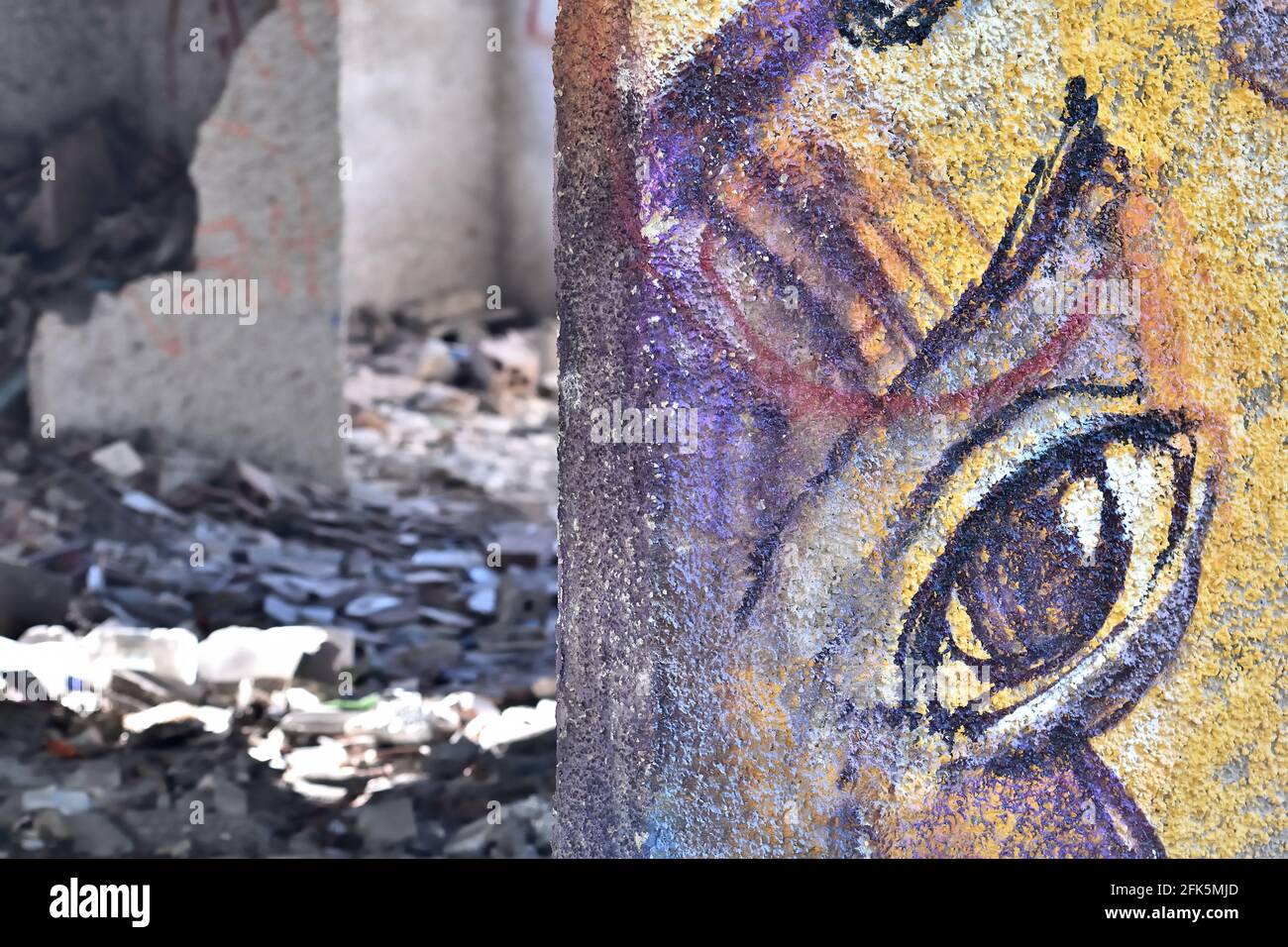 Detail Crying Eye Graffiti Nomer 27