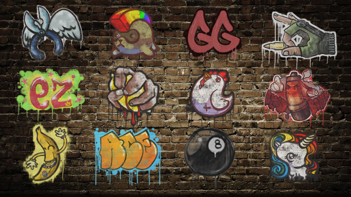 Detail Cs Go One Up Graffiti Nomer 22