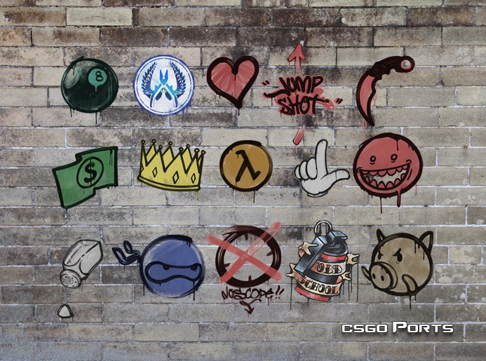 Detail Cs Go One Up Graffiti Nomer 37