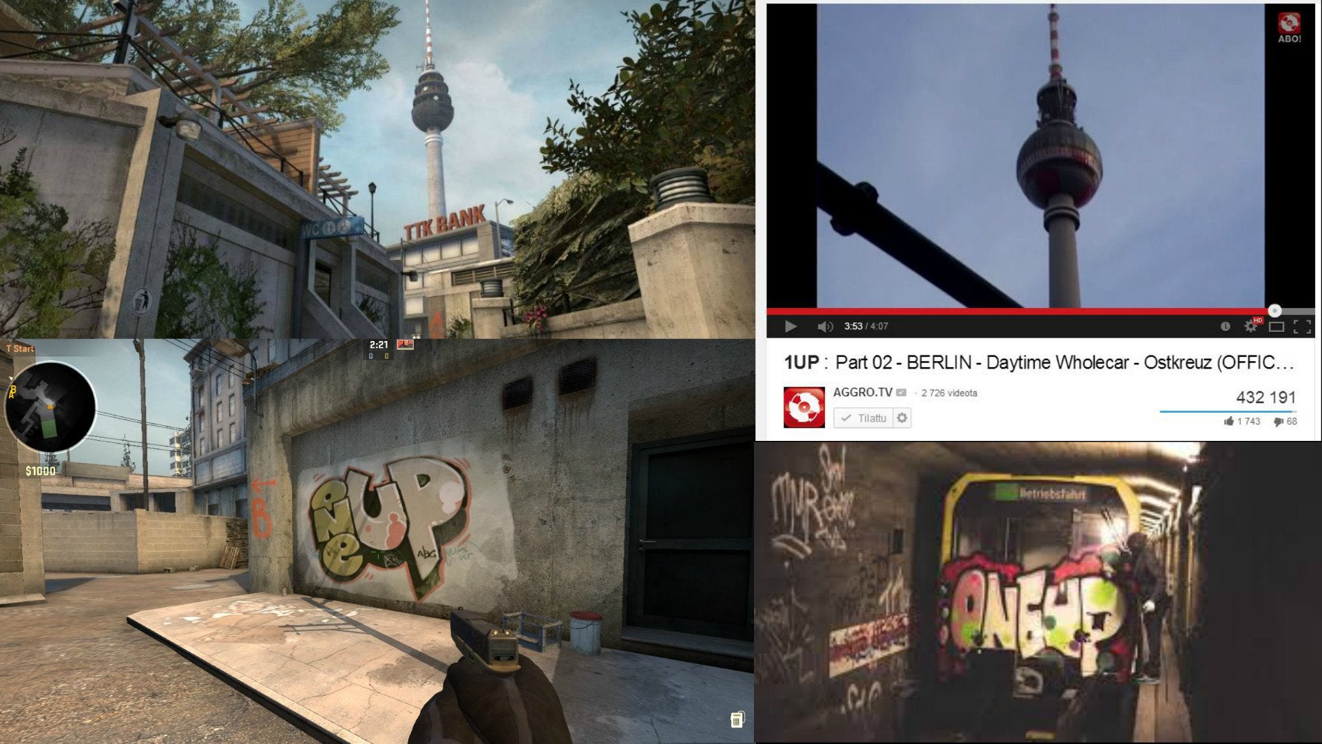 Detail Cs Go One Up Graffiti Nomer 4