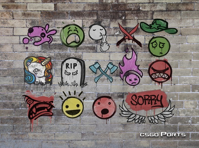 Detail Cs Go One Up Graffiti Nomer 51