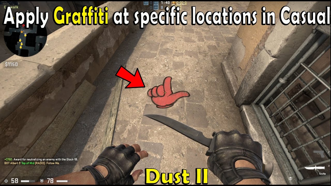 Detail Csgo How To Apply Graffiti Nomer 3