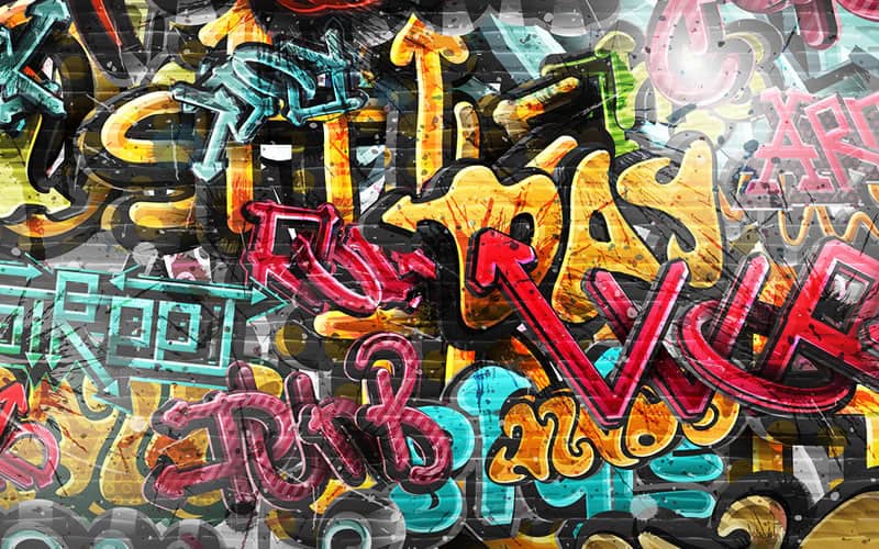 Detail Custom Graffiti Art Nomer 37