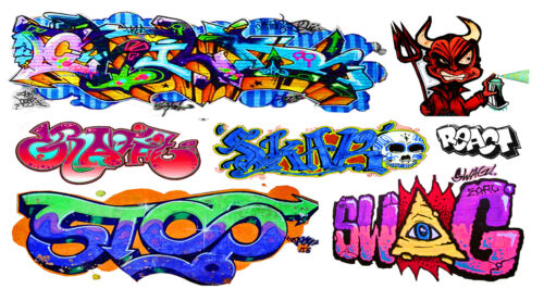 Detail Custom Graffiti Decals Nomer 25