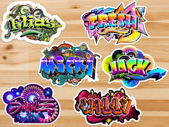 Detail Custom Graffiti Decals Nomer 33