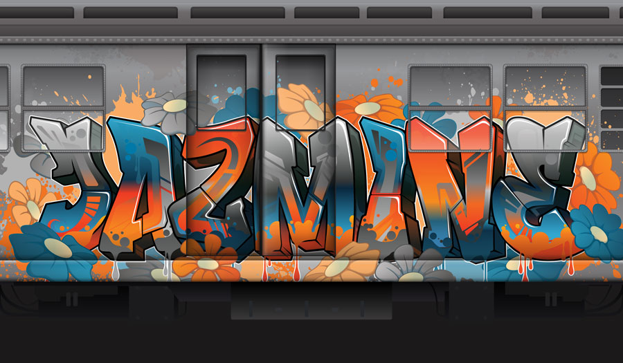 Detail Custom Graffiti Text Nomer 28