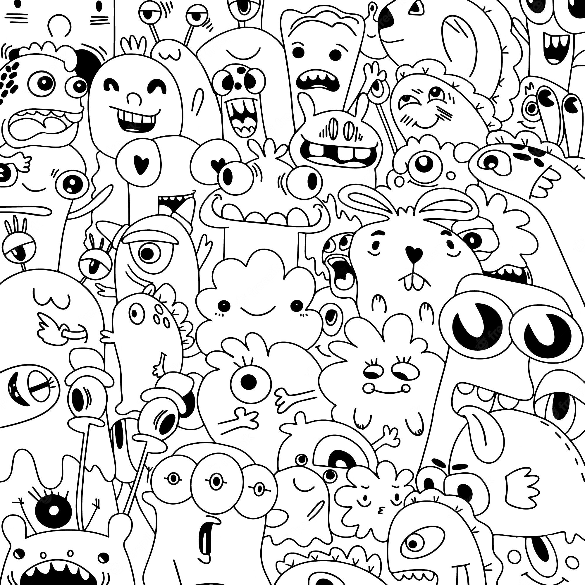 Detail Cute Monster Graffiti Nomer 31