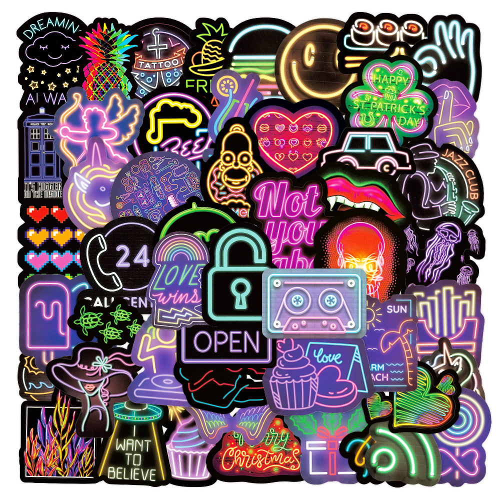 Detail Cute Neon Graffiti Nomer 16