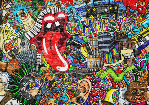 Detail Danzone Graffiti Nomer 2