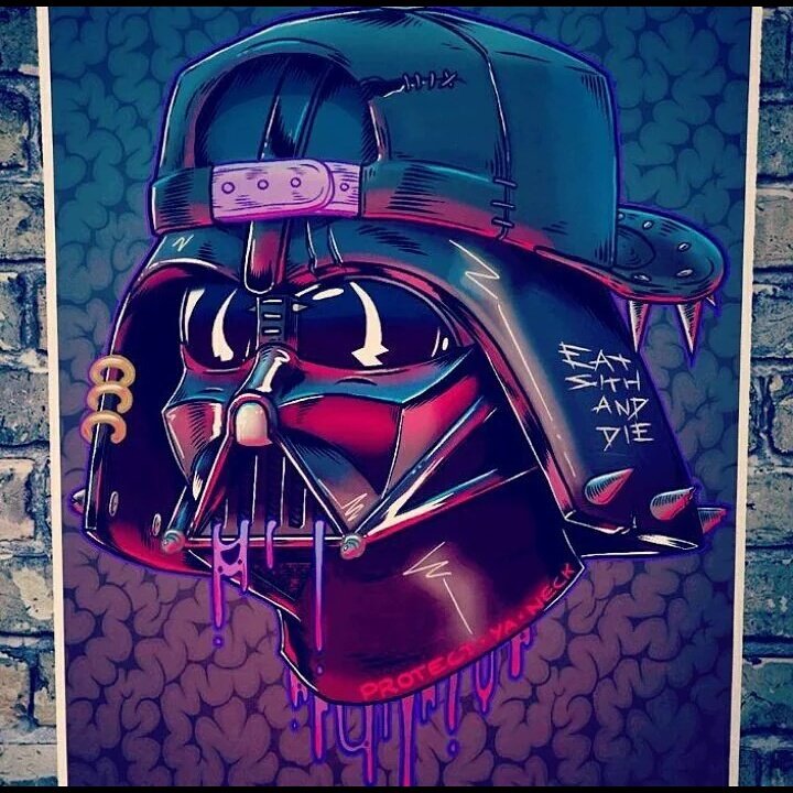 Darth Vader Graffiti - KibrisPDR