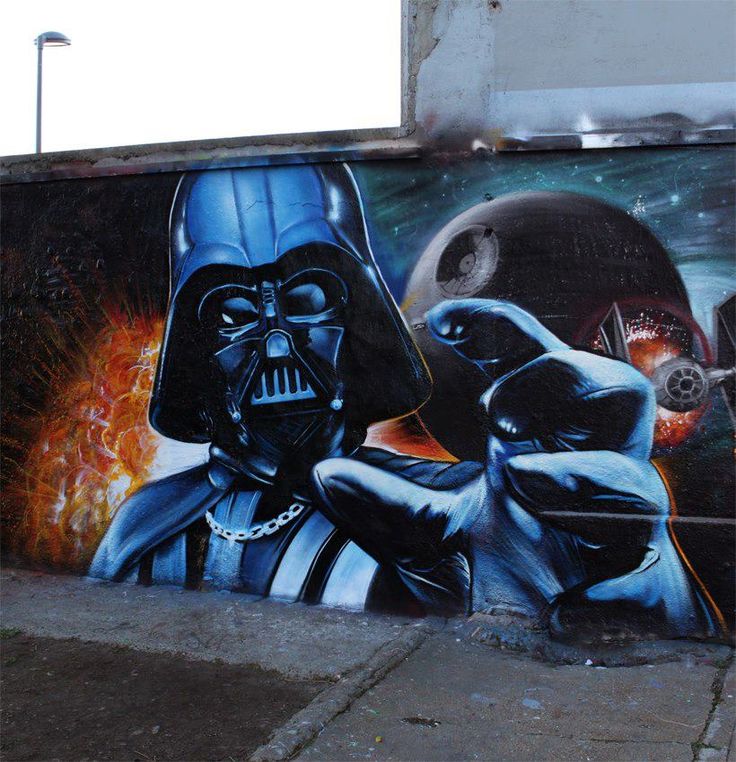 Detail Darth Vader Graffiti Nomer 2