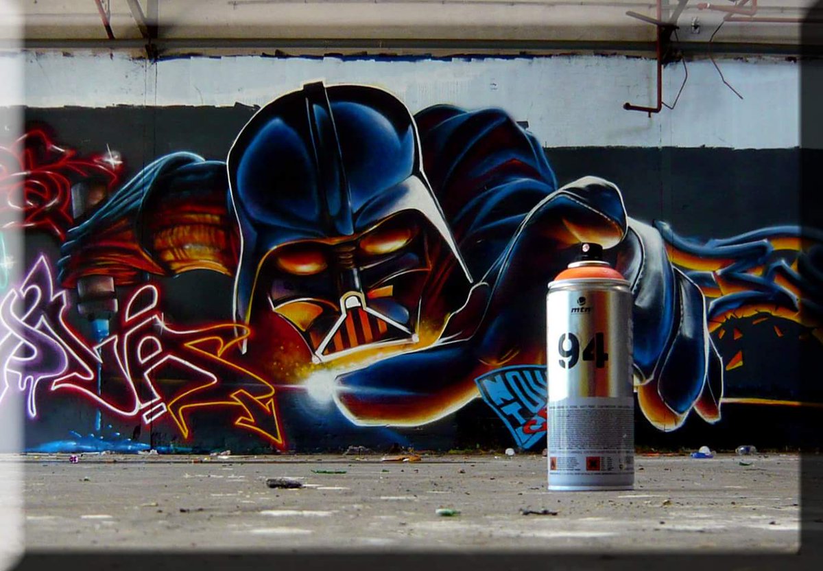 Detail Darth Vader Graffiti Nomer 10