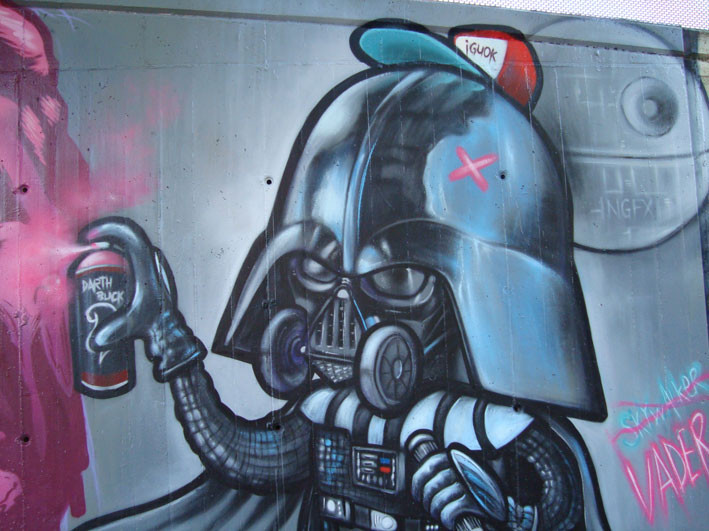 Detail Darth Vader Graffiti Nomer 19