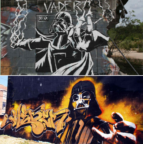 Detail Darth Vader Graffiti Nomer 36