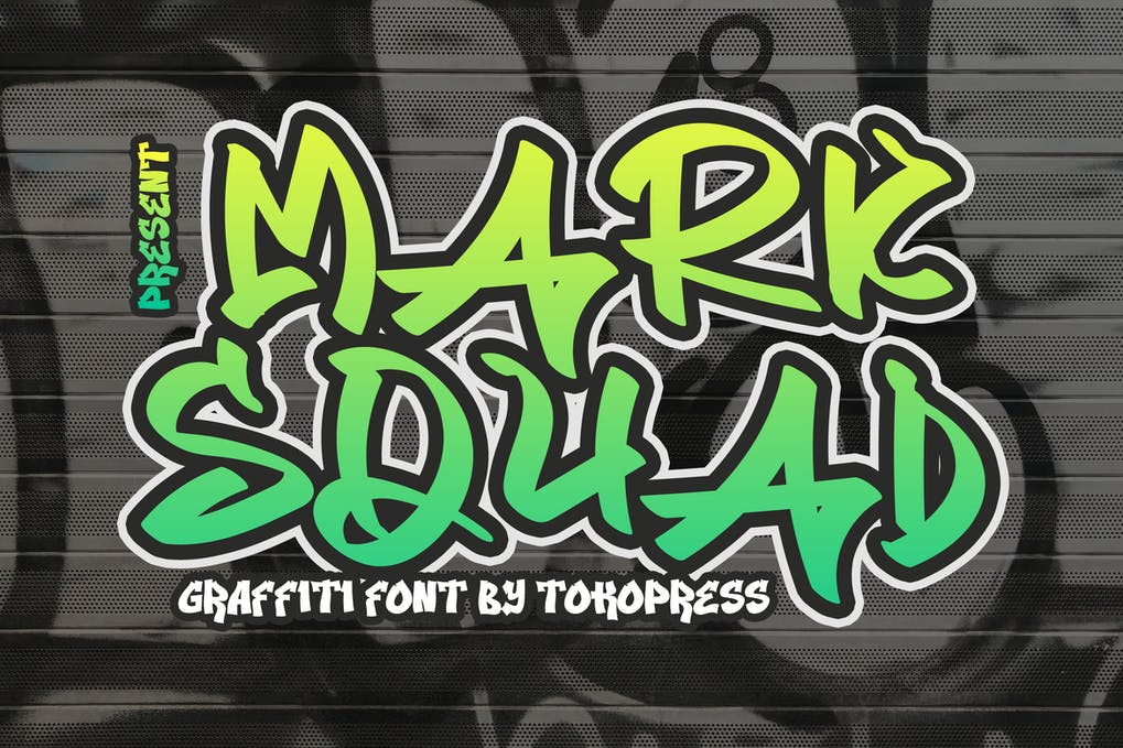 Detail Dbfont Graffiti Nomer 48