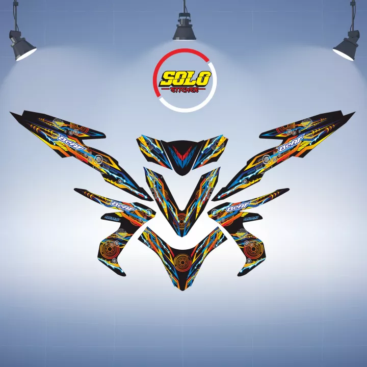Detail Decal Beat Fi Graffiti Nomer 3