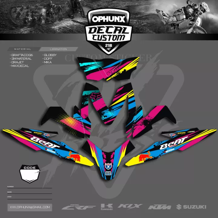 Detail Decal Beat Fi Graffiti Nomer 26