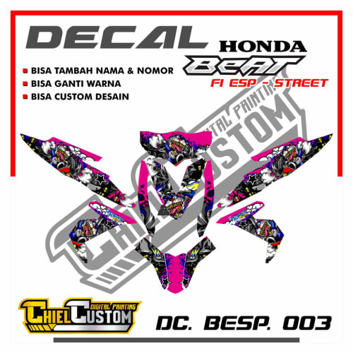 Detail Decal Beat Fi Graffiti Nomer 53