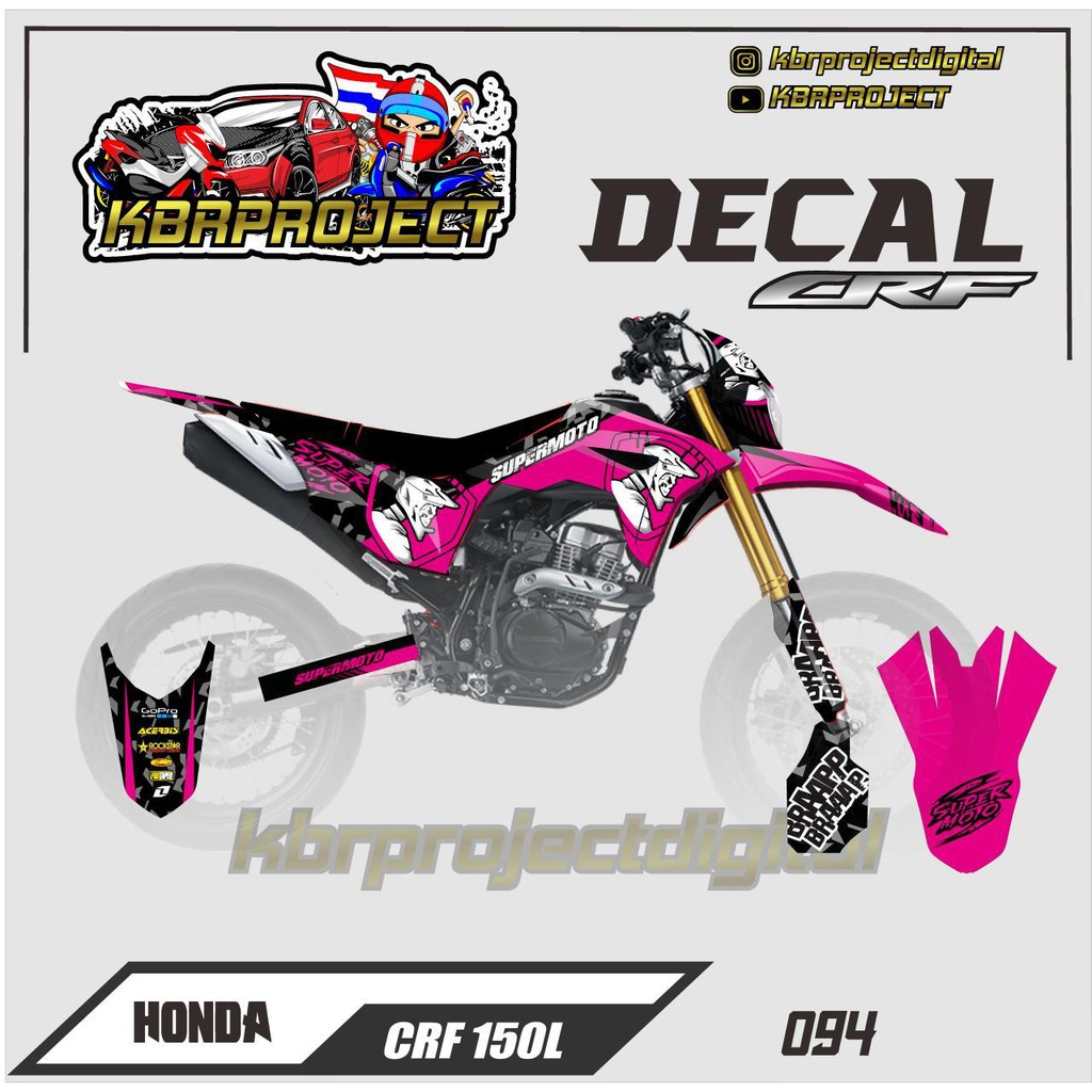 Detail Decal Crf Graffiti Nomer 52