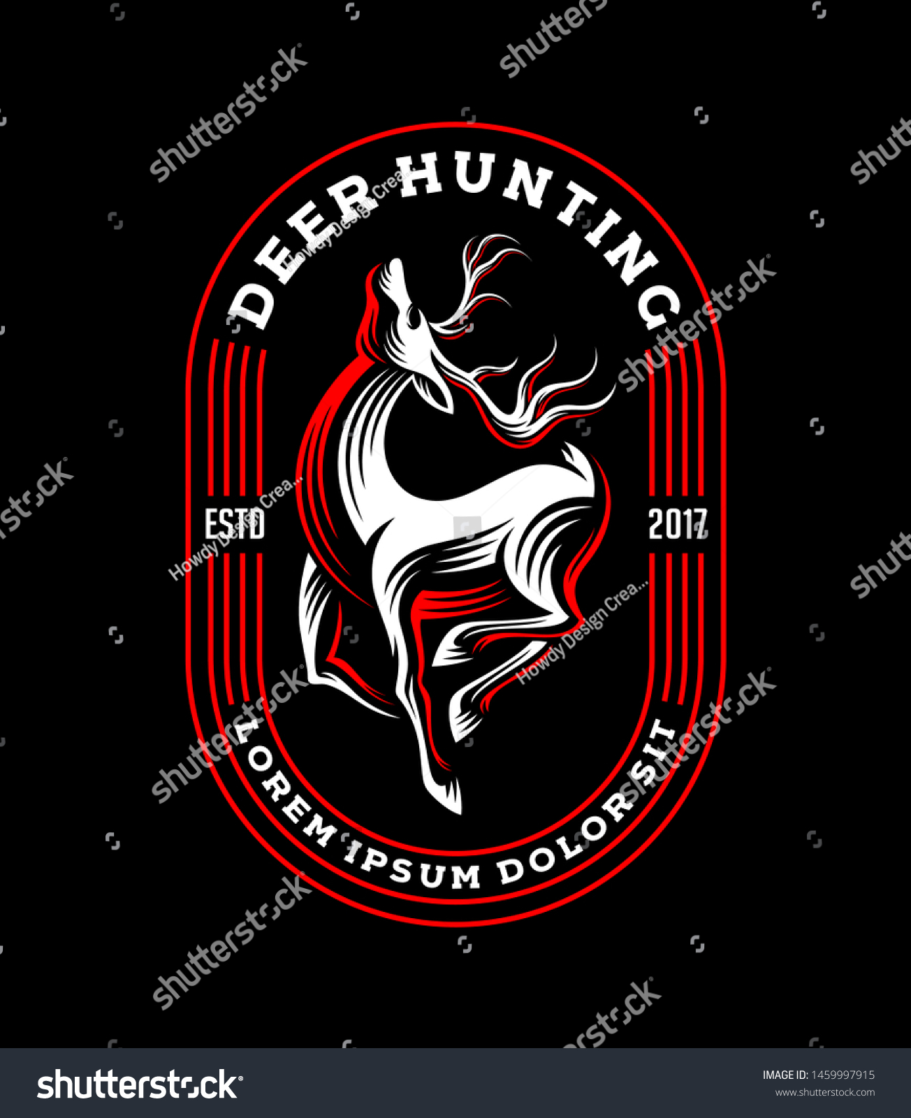 Detail Deer Graffiti Vector Nomer 51