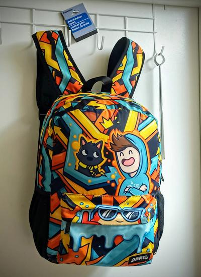 Detail Denis Graffiti Backpack Nomer 9