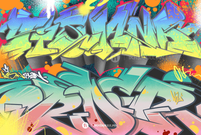 Detail Desain Graffiti Nomer 16