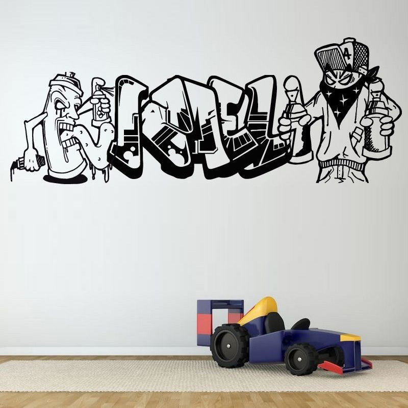 Detail Desain Graffiti Kamar Tidur Nomer 14