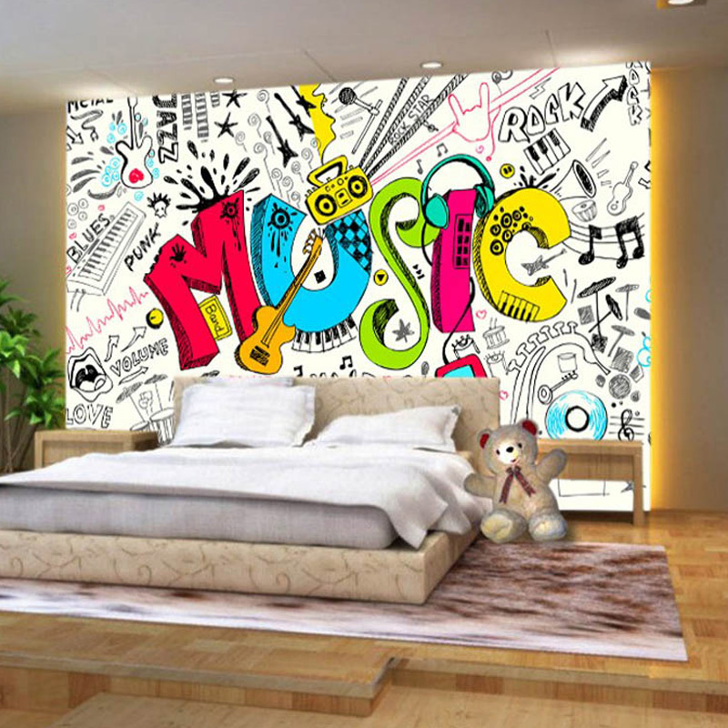 Detail Desain Graffiti Kamar Tidur Nomer 7