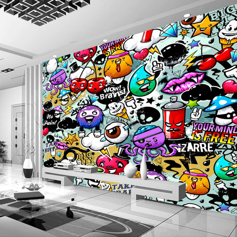 Detail Desain Kamar Tidur Graffiti Nomer 17