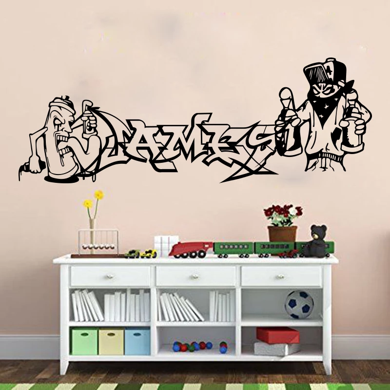 Detail Desain Kamar Tidur Graffiti Nomer 31