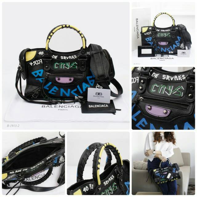 Detail Deskripsi Tas Balenciaga Graffiti Nomer 15