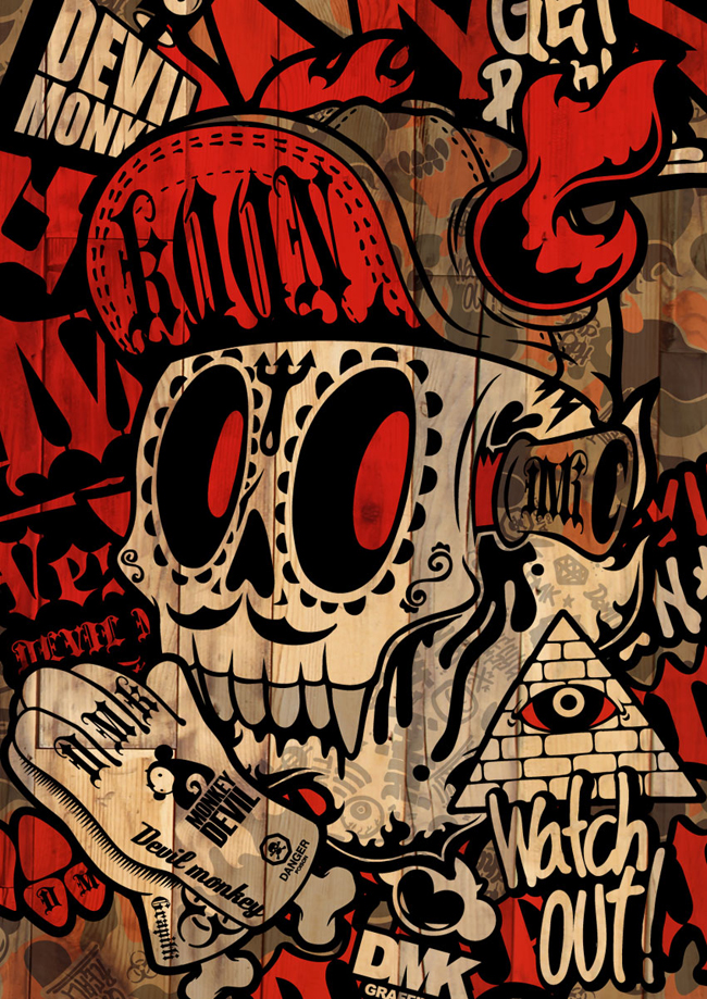 Detail Devil Graffiti Nomer 18