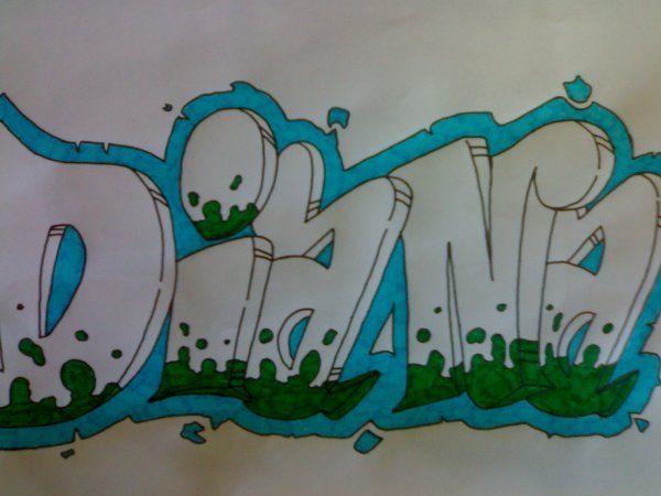 Detail Diana Graffiti Nomer 8