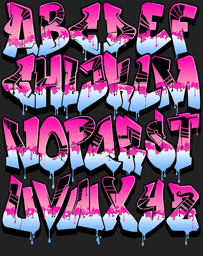 Detail Different Graffiti Alphabet Styles Nomer 18