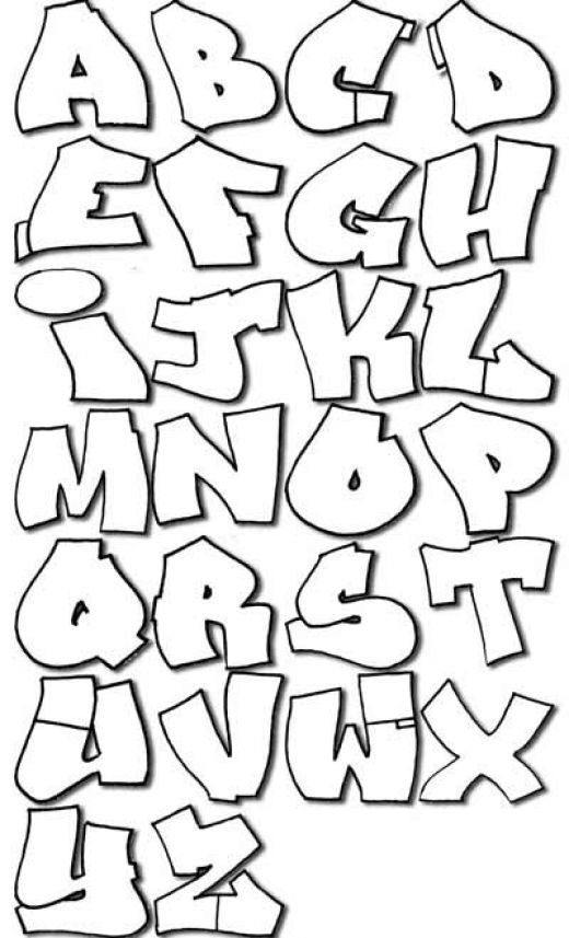 Detail Different Graffiti Alphabet Styles Nomer 26