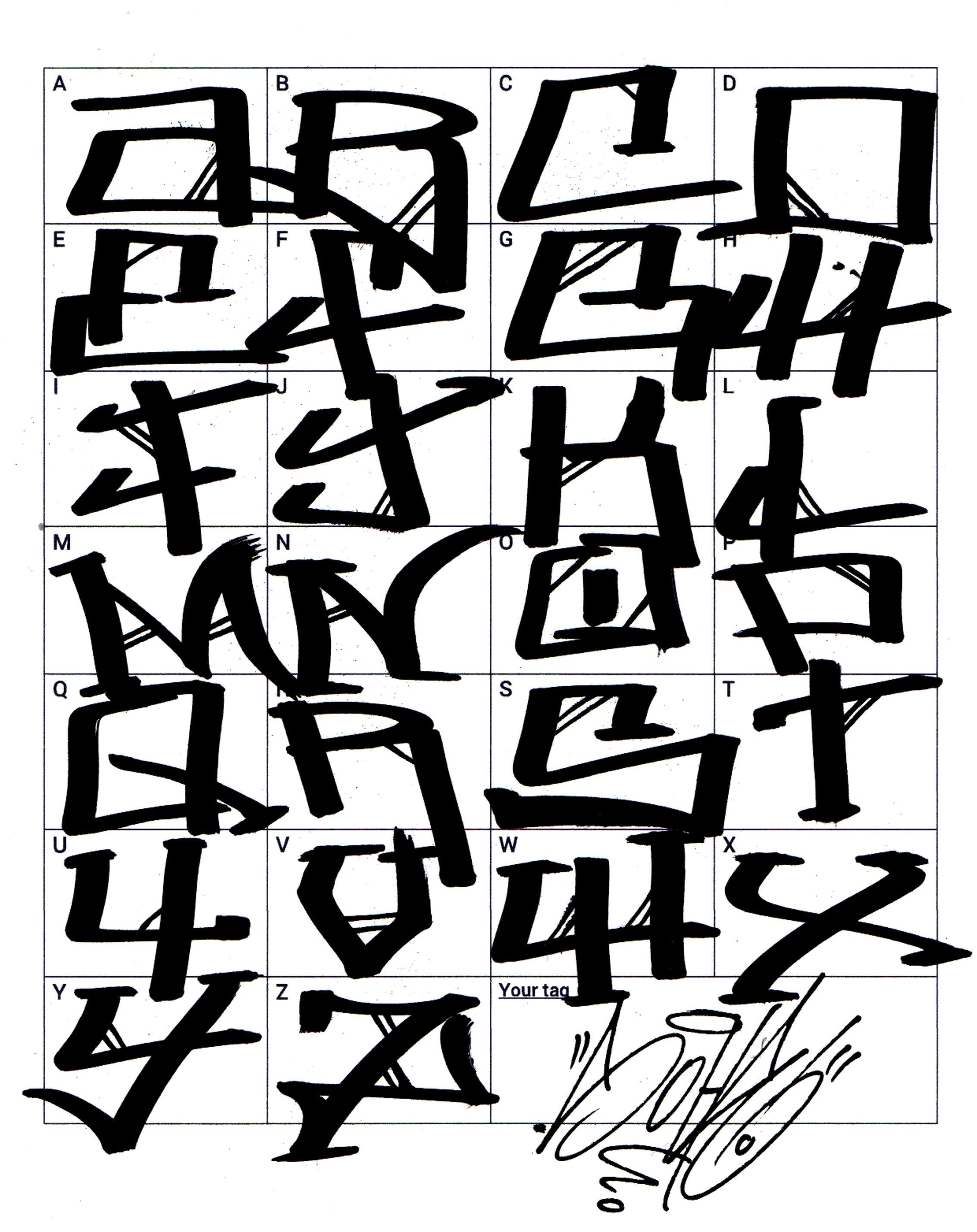 Detail Different Graffiti Alphabet Styles Nomer 4