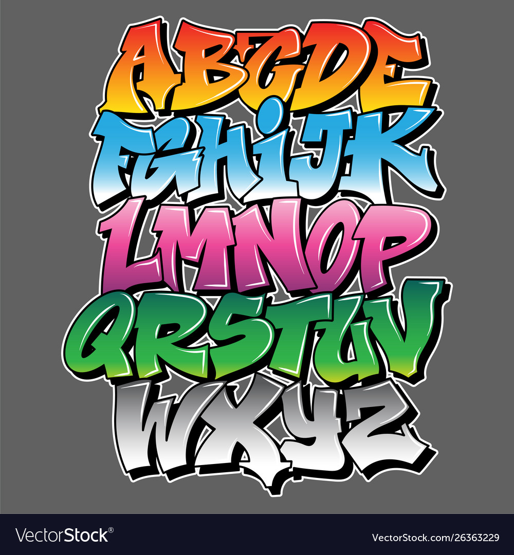 Detail Different Graffiti Alphabet Styles Nomer 33