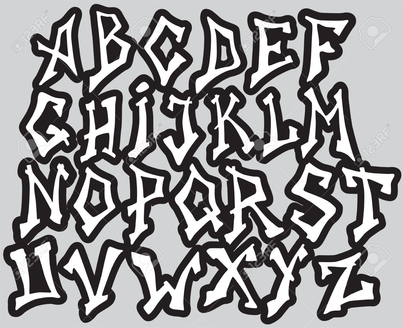 Detail Different Graffiti Alphabet Styles Nomer 37
