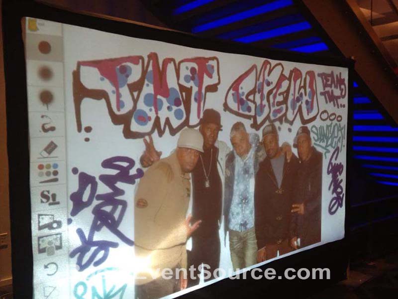 Detail Digital Photo Graffiti Wall Rental San Francisco Nomer 16