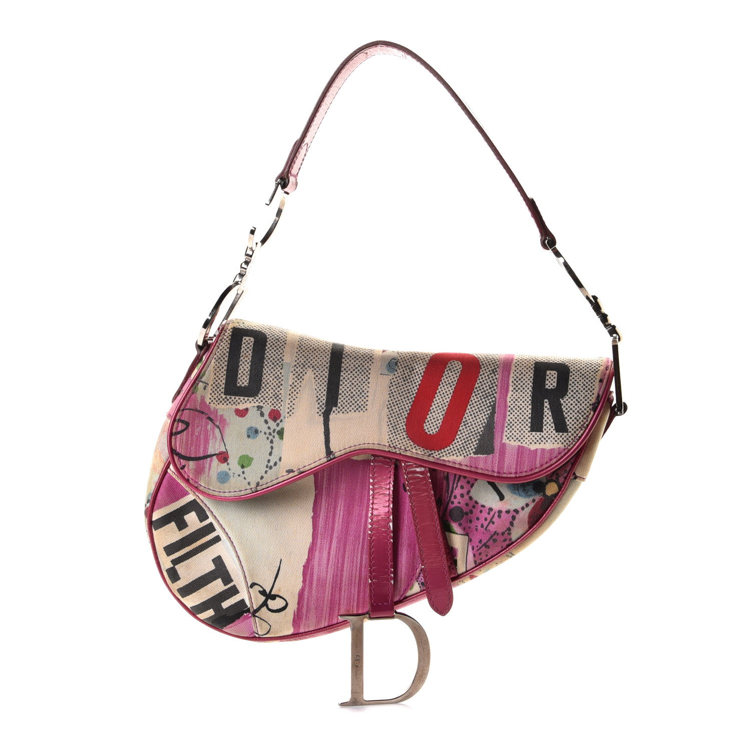 Detail Dior Graffiti Saddle Bag Nomer 20