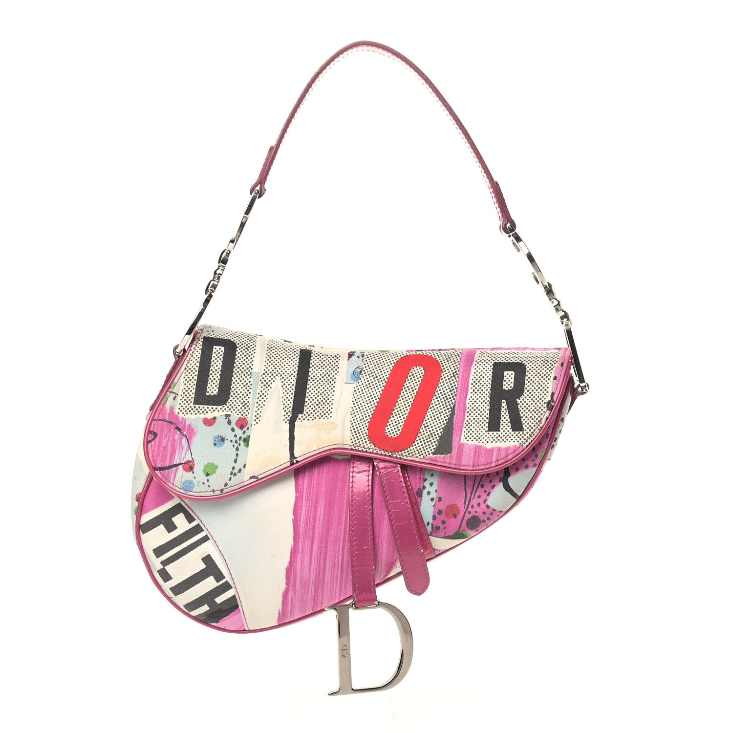 Detail Dior Graffiti Saddle Bag Nomer 34