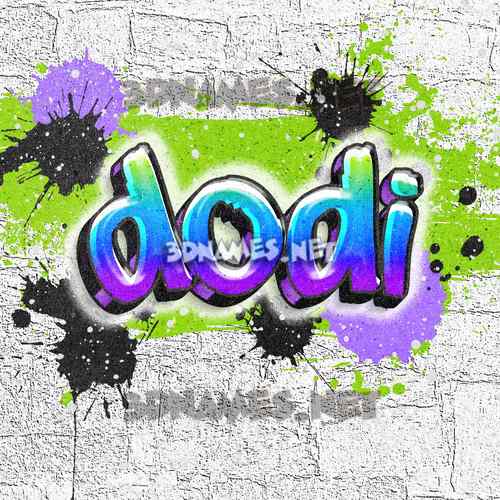 Dodi Graffiti Keren - KibrisPDR